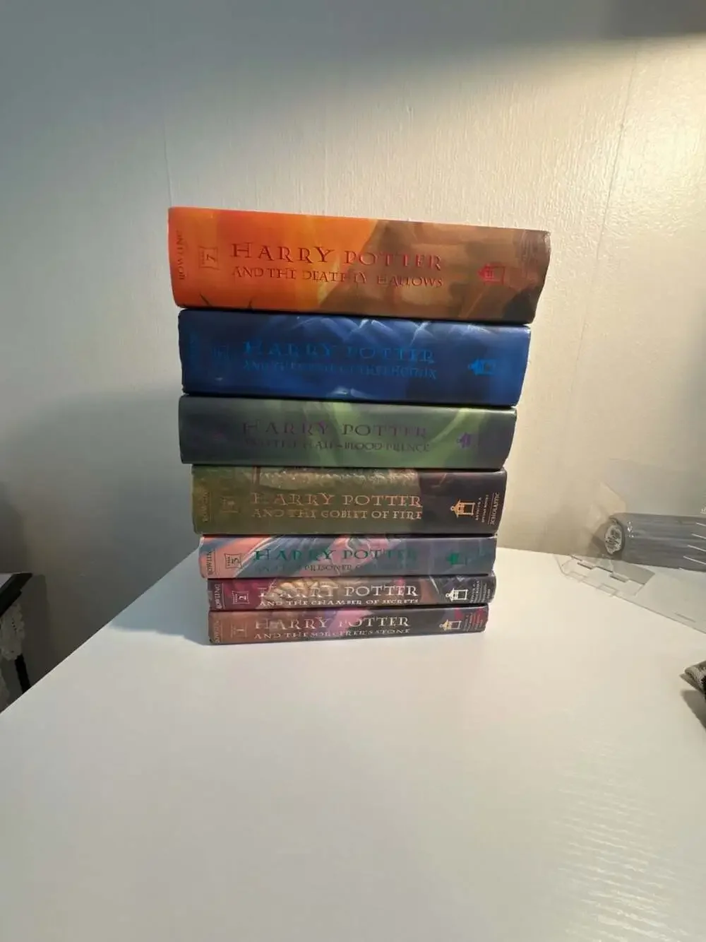 First edition Harry Potter Complete 7-Book Collection Hardcover Set by J.K. Rowl